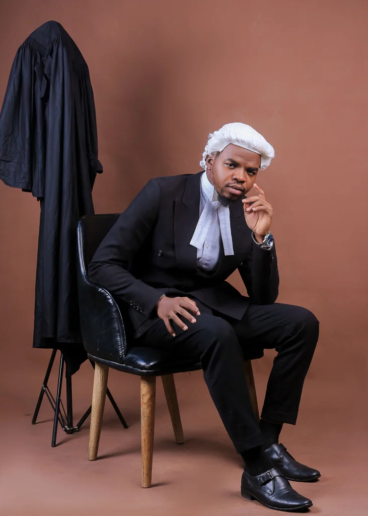 Portrait of Victor Chinedu Eric, Nigerian tech startup lawyer and mentor 2